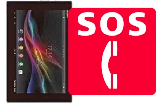 Llamadas de emergencia en Sony Xperia Tablet Z Wi-Fi