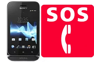 Llamadas de emergencia en Sony Xperia tipo