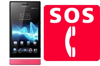 Llamadas de emergencia en Sony Xperia U