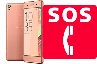 Llamadas de emergencia en Sony Xperia XA Dual