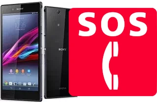 Llamadas de emergencia en Sony Xperia Z Ultra