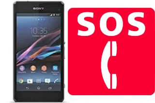 Llamadas de emergencia en Sony Xperia Z1 Compact