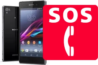 Llamadas de emergencia en Sony Xperia Z1