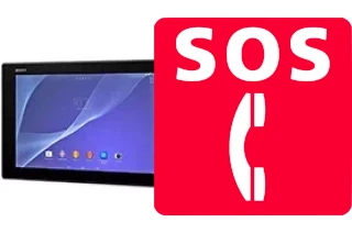 Llamadas de emergencia en Sony Xperia Z2 Tablet Wi-Fi