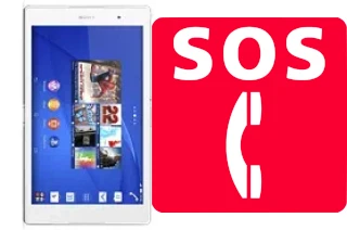 Llamadas de emergencia en Sony Xperia Z3 Tablet Compact