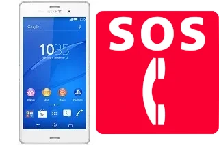 Llamadas de emergencia en Sony Xperia Z3 Dual