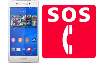 Llamadas de emergencia en Sony Xperia Z3v