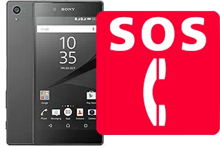 Llamadas de emergencia en Sony Xperia Z5 Dual