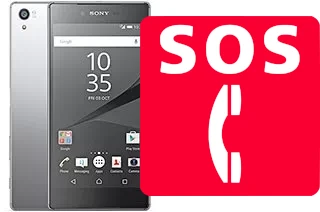 Llamadas de emergencia en Sony Xperia Z5 Premium