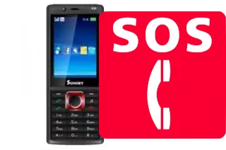 Llamadas de emergencia en Sunsky S810