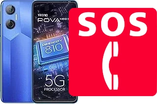 Llamadas de emergencia en Tecno Pova Neo 5G