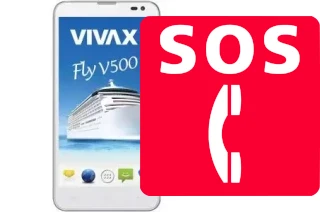 Llamadas de emergencia en Vivax Smart Fly V500