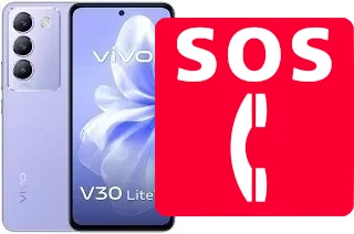 Llamadas de emergencia en vivo V30 Lite (ME)