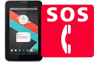 Llamadas de emergencia en Vodafone Smart Tab III 7