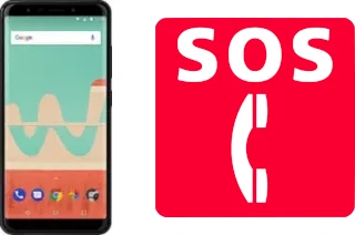 Llamadas de emergencia en Wiko View Go