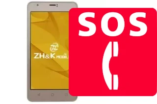 Llamadas de emergencia en ZH-K Mobile Spark 3