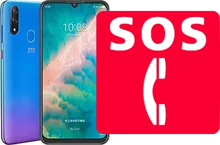 Llamadas de emergencia en ZTE Blade V20