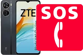 Llamadas de emergencia en ZTE Blade V40 Design