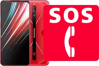 Llamadas de emergencia en ZTE nubia Red Magic 5G