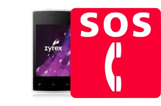 Llamadas de emergencia en Zyrex ZA966