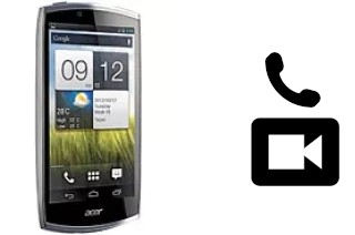 Hacer videollamadas con un Acer CloudMobile S500