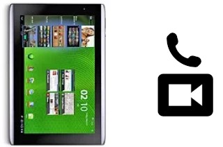 Hacer videollamadas con un Acer Iconia Tab A500