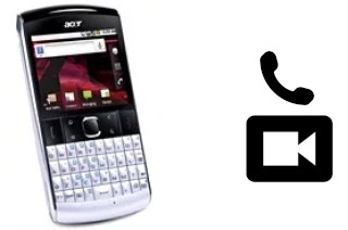 Hacer videollamadas con un Acer beTouch E210