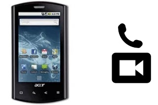 Hacer videollamadas con un Acer Liquid E