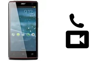 Hacer videollamadas con un Acer Liquid E3