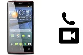 Hacer videollamadas con un Acer Liquid E3 Duo Plus