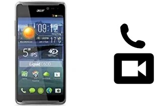 Hacer videollamadas con un Acer Liquid E600