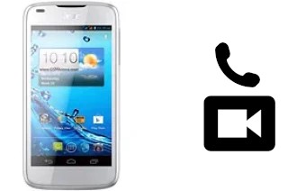 Hacer videollamadas con un Acer Liquid Gallant Duo