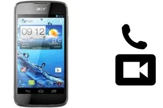 Hacer videollamadas con un Acer Liquid Gallant E350