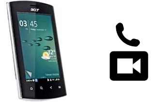 Hacer videollamadas con un Acer Liquid mt