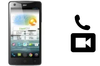 Hacer videollamadas con un Acer Liquid S1