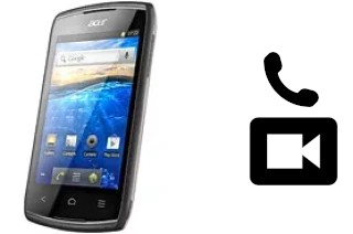 Hacer videollamadas con un Acer Liquid Z110