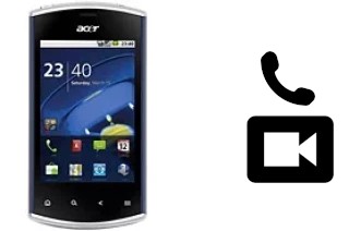 Hacer videollamadas con un Acer Liquid mini E310