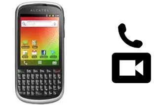 Hacer videollamadas con un alcatel OT-915