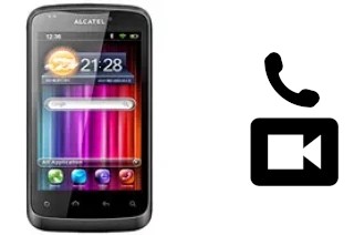 Hacer videollamadas con un alcatel OT-978