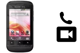 Hacer videollamadas con un alcatel OT-918