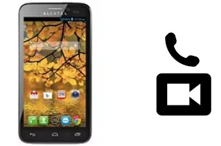 Hacer videollamadas con un alcatel Fierce