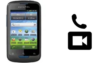 Hacer videollamadas con un alcatel OT-988 Shockwave