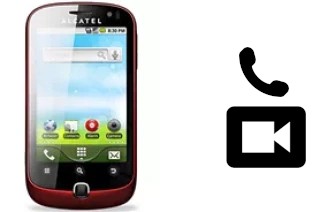 Hacer videollamadas con un alcatel OT-990