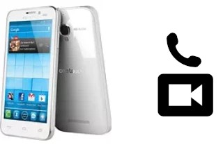 Hacer videollamadas con un alcatel One Touch Snap