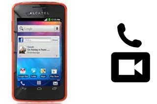 Hacer videollamadas con un alcatel One Touch T'Pop