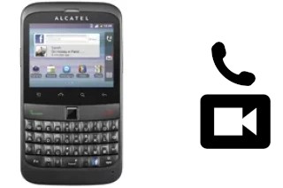 Hacer videollamadas con un alcatel OT-916