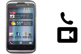 Hacer videollamadas con un alcatel OT-991