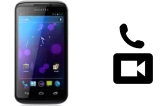 Hacer videollamadas con un alcatel OT-993