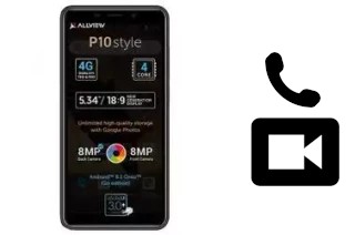 Hacer videollamadas con un Allview P10 Life