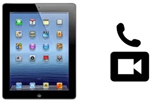 Hacer videollamadas con un Apple iPad 4 Wi-Fi